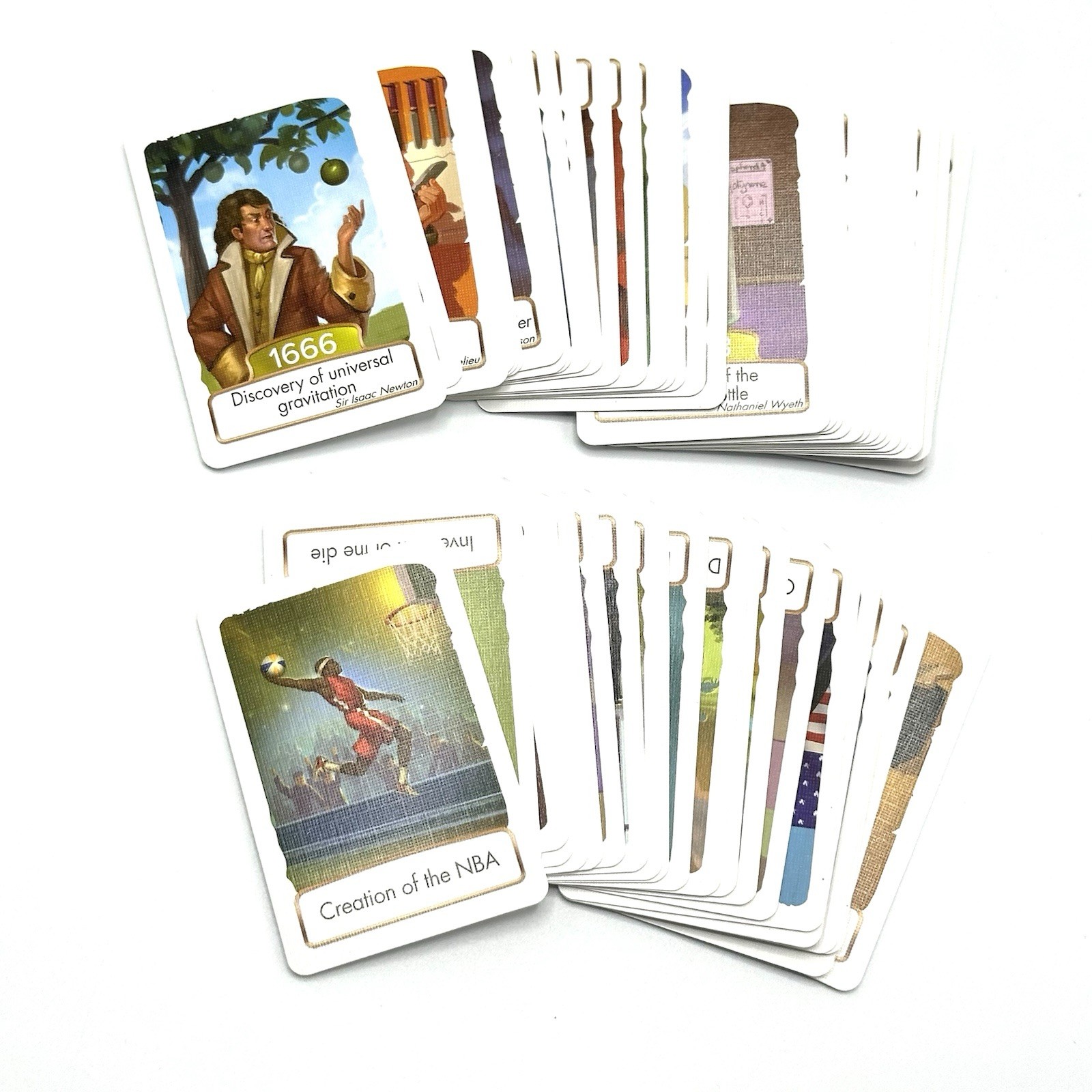 2010 Orginal TIMELINE Card Game INVENTIONS + CLASSIC Zygomatic Asmodee ROUND TIN