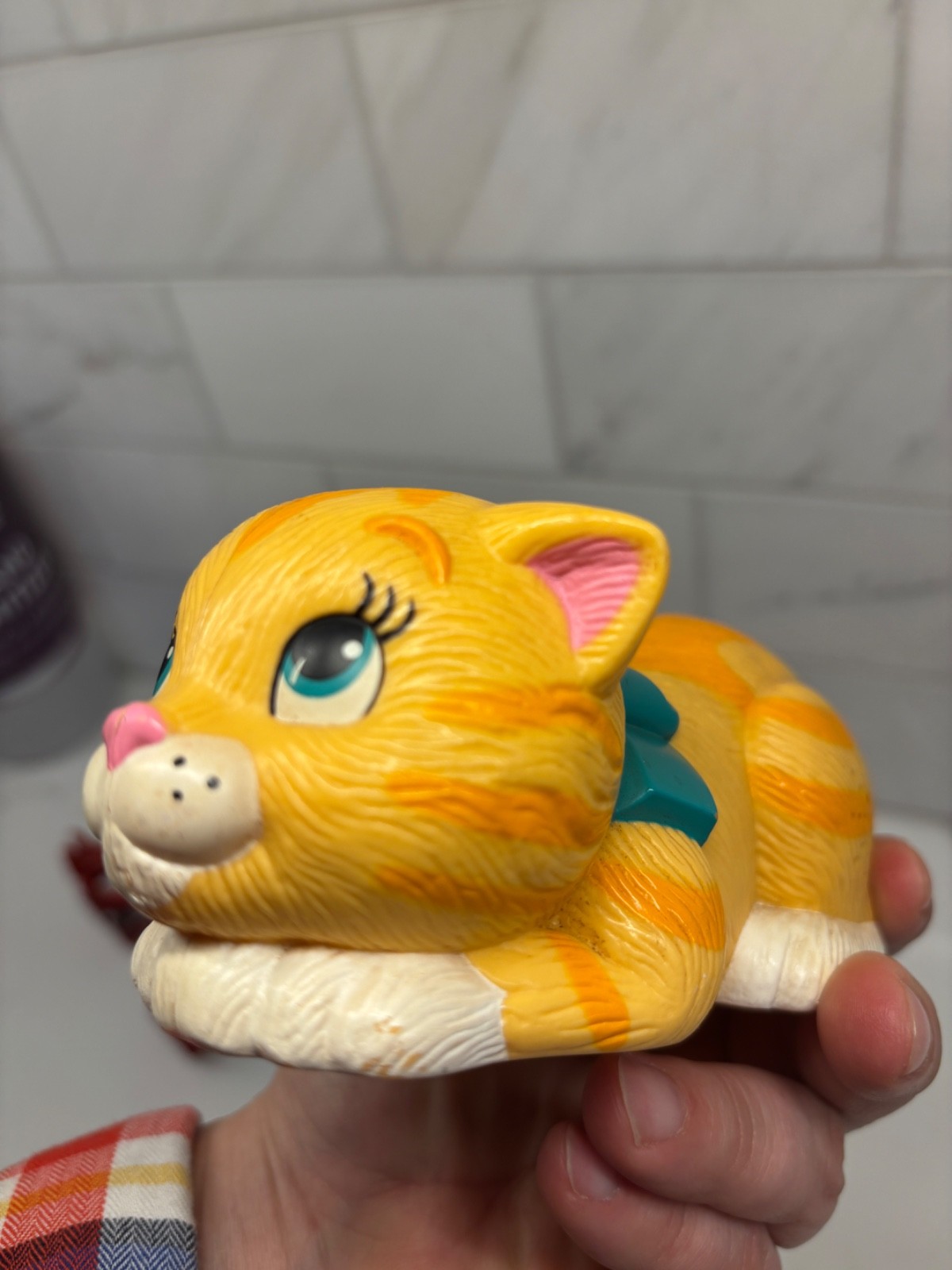 Vintage 1994 Milton Bradley Hide ‘N Squeak Kitty Cat Game – Tested Rare 90s Toy