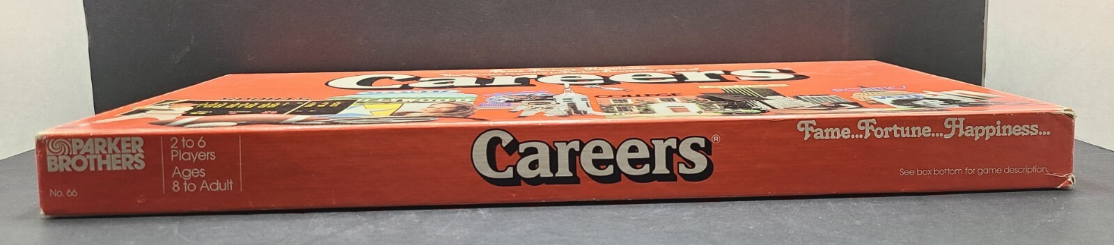 Vintage 1979 “Careers” Family Board Game Parker Brothers Fame Fortune Happiness