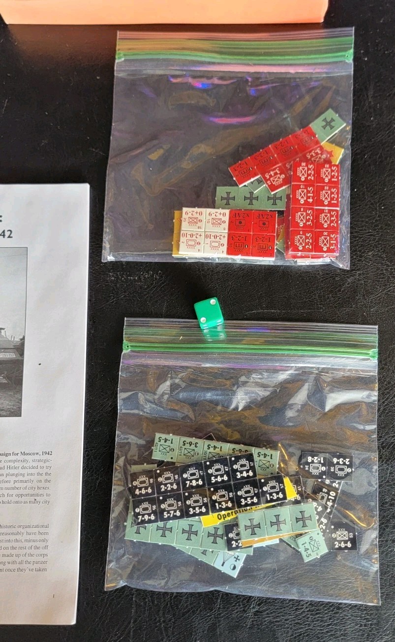 2002 Decision Games Wargame Operation Kremlin – Campaign for Moscow, 1942