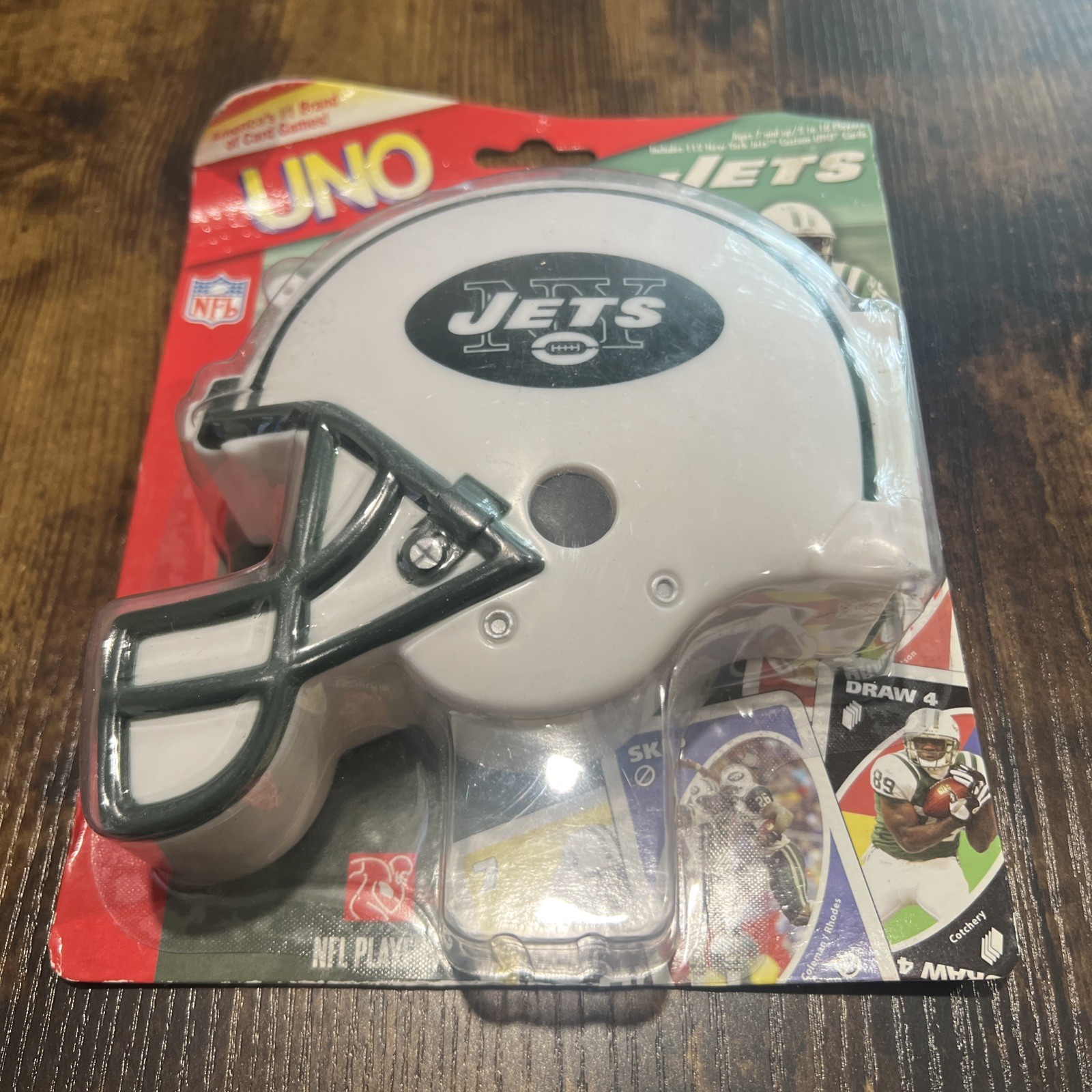 Uno New York Jets Edition Sababa Toys 2006 NEW SEALED