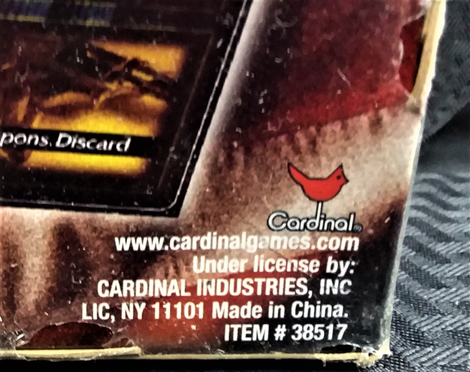 NEW CARDINAL INDUSTRIES LAW & ORDER DETECTIVE GAME #38517 FACTORY SEALED