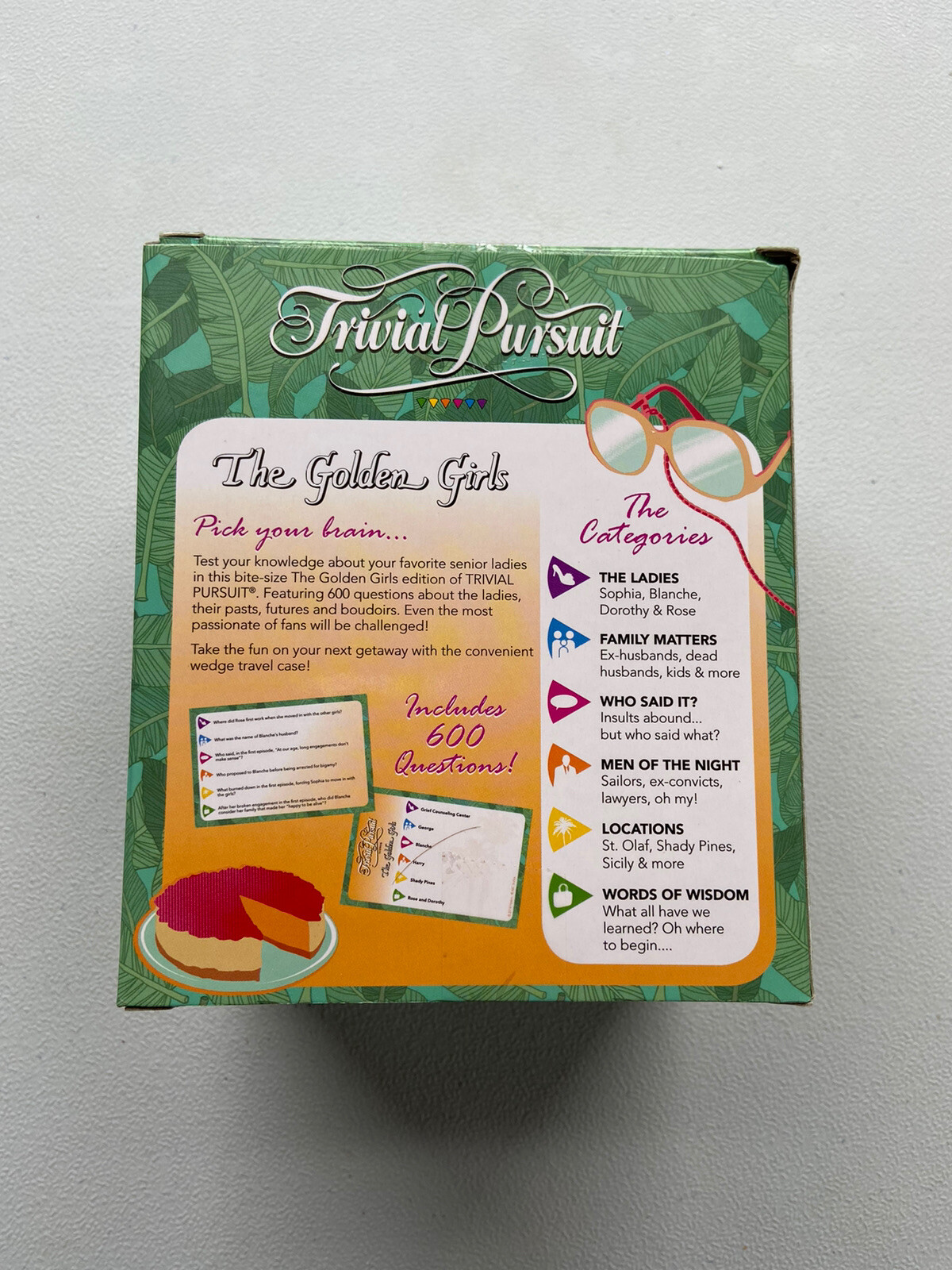 The Golden Girls TRIVIAL PURSUIT® 2018 12+ 2+ Players 60+ minutes