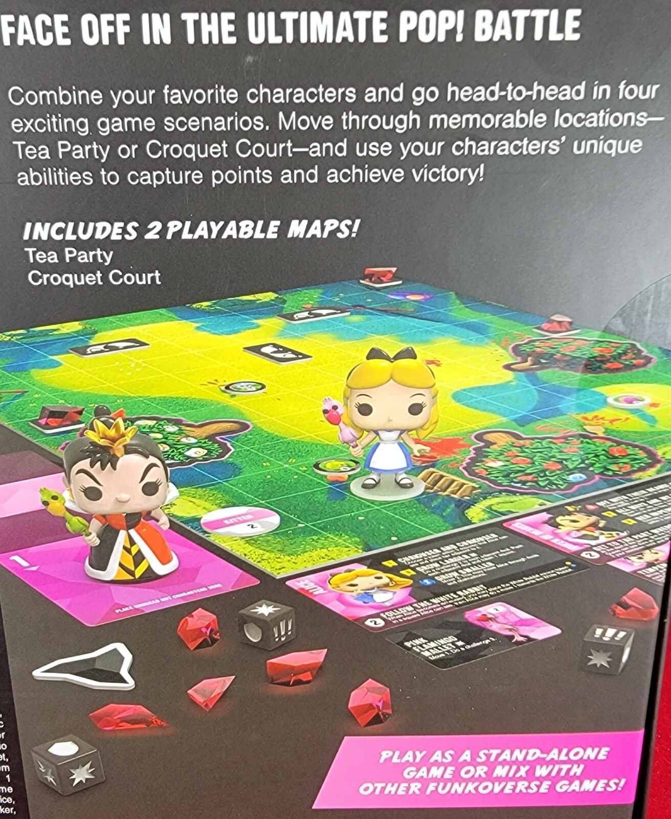 Alice in wonderland Chase funko verse strategy game NIBBrand new disney alice