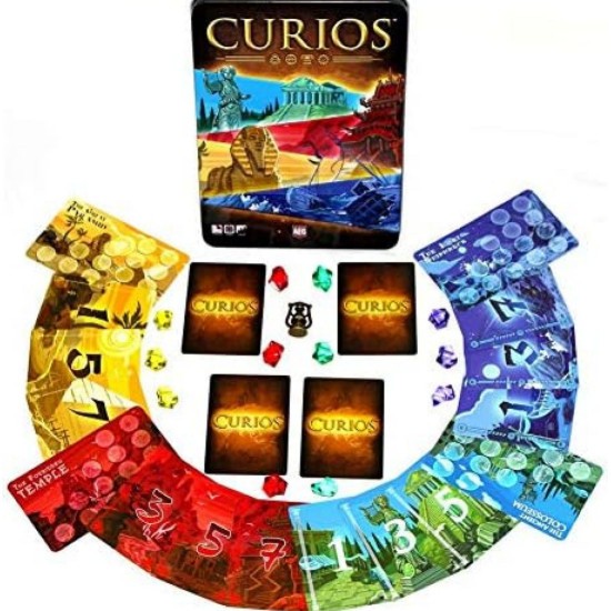 Curios Board Game AEG Complete 2-5 Players Deduction Archaeology Card Game