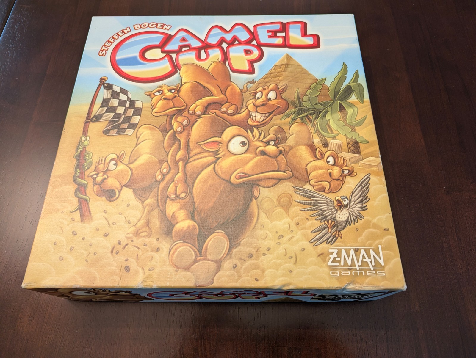 CAMEL UP Board Game (1st Edition) Steffen Bogen 2014 Z-Man Games: Complete