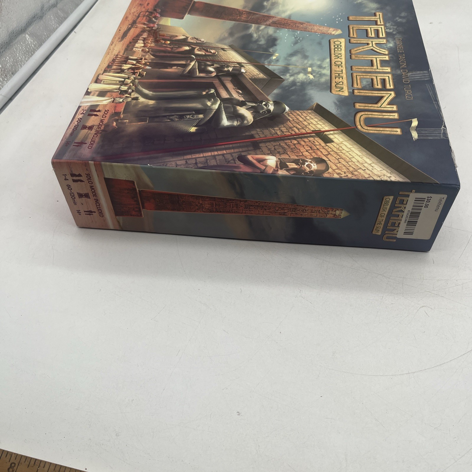 Tekhenu Obelisk of the Sun Board Game 1-4 Players Solo Play Complete