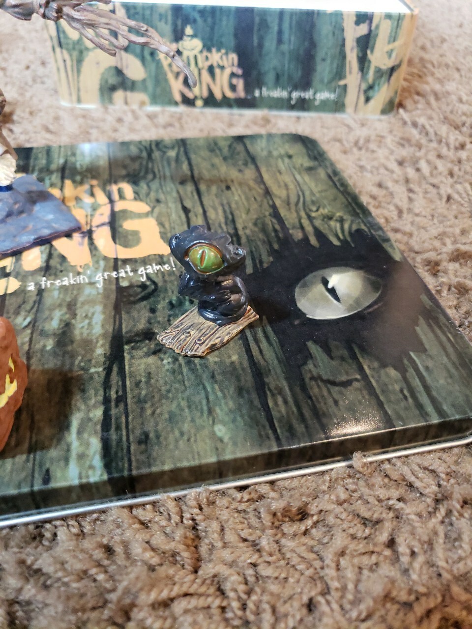 Nightmare Before Christmas The Pumpkin King Game by Sababa Toys Complete