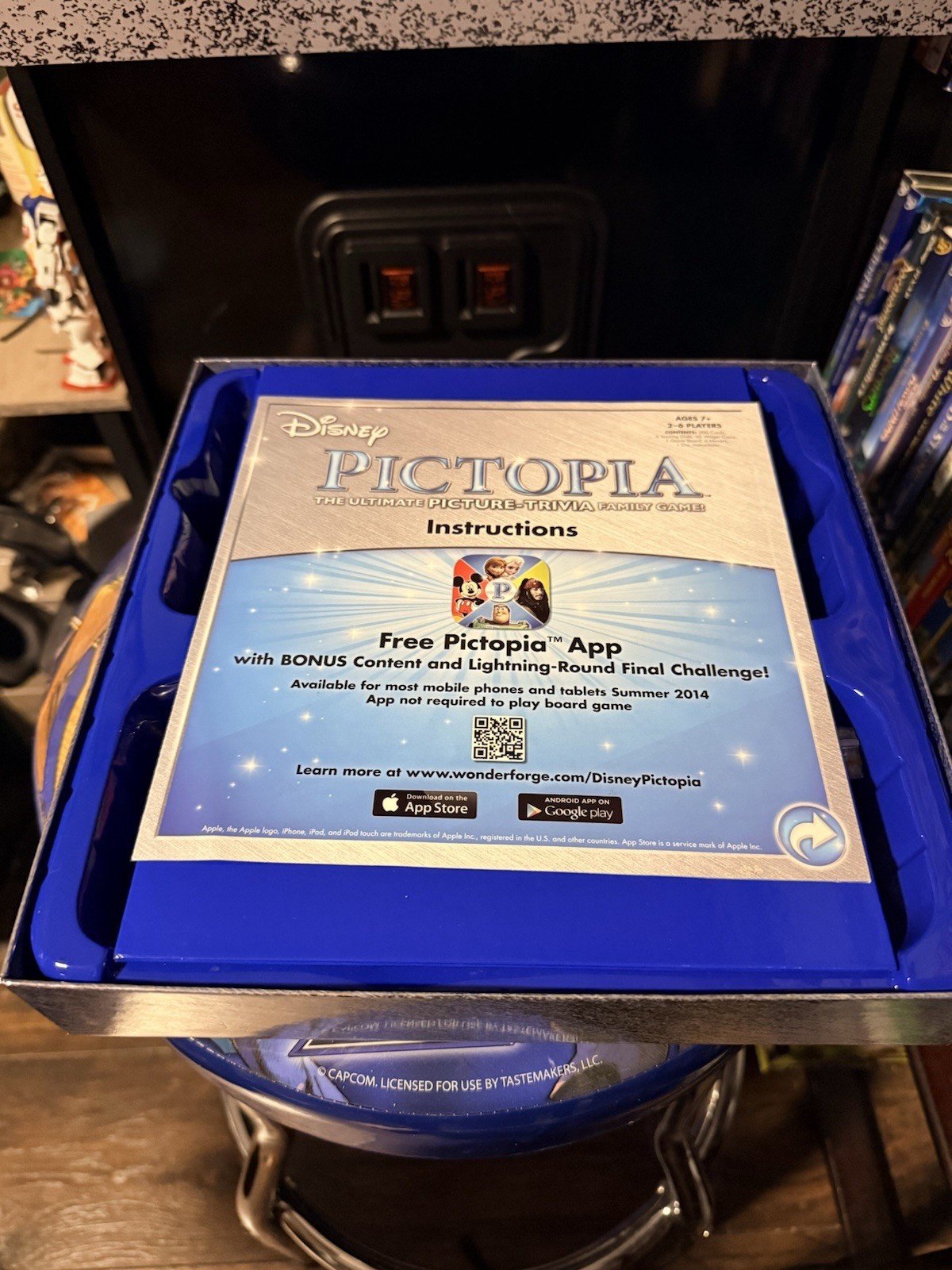 Disney Edition Pictopia Picture Trivia Family Game 1000 Questions