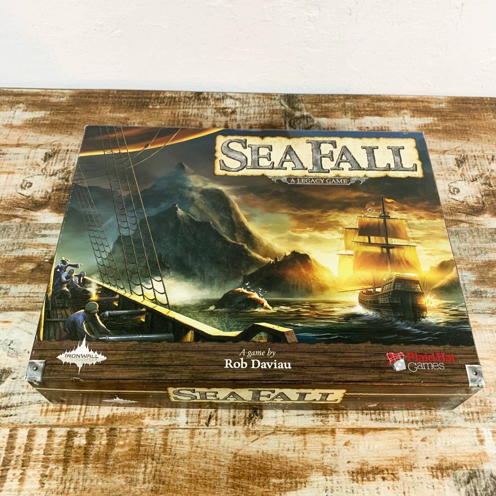 SEAFALL Legacy Board Game – Barely Played, 100% Complete – Plaid Hat Games