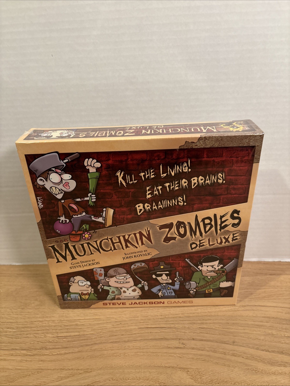 Munchkin Zombies Deluxe Board Game, The Walking Dead & Journals – Steve Jackson