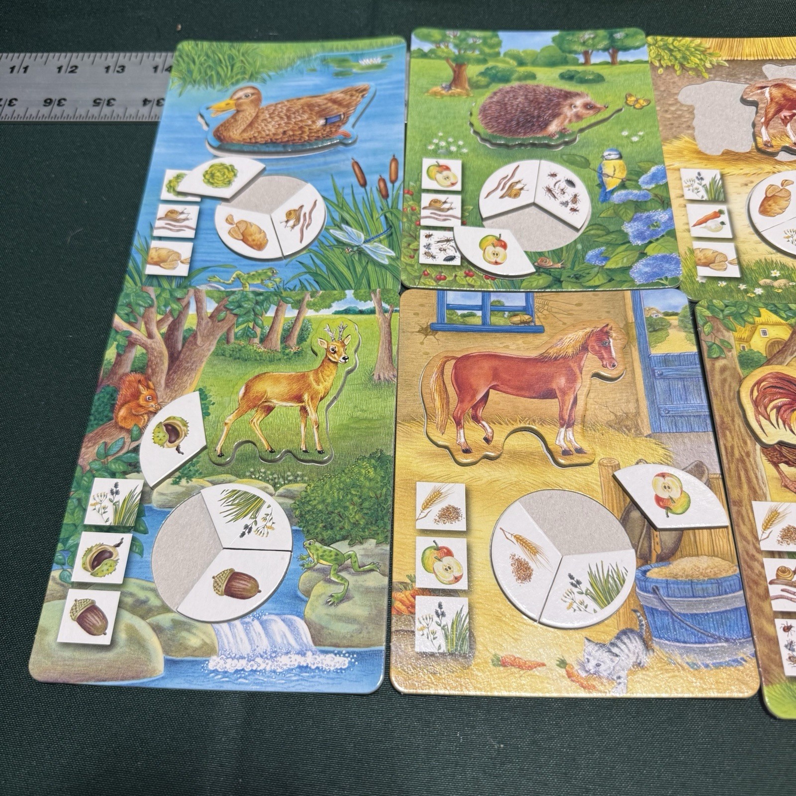 2006 Ravensburger German Tiere Futtern – Feed Animals Game Complete