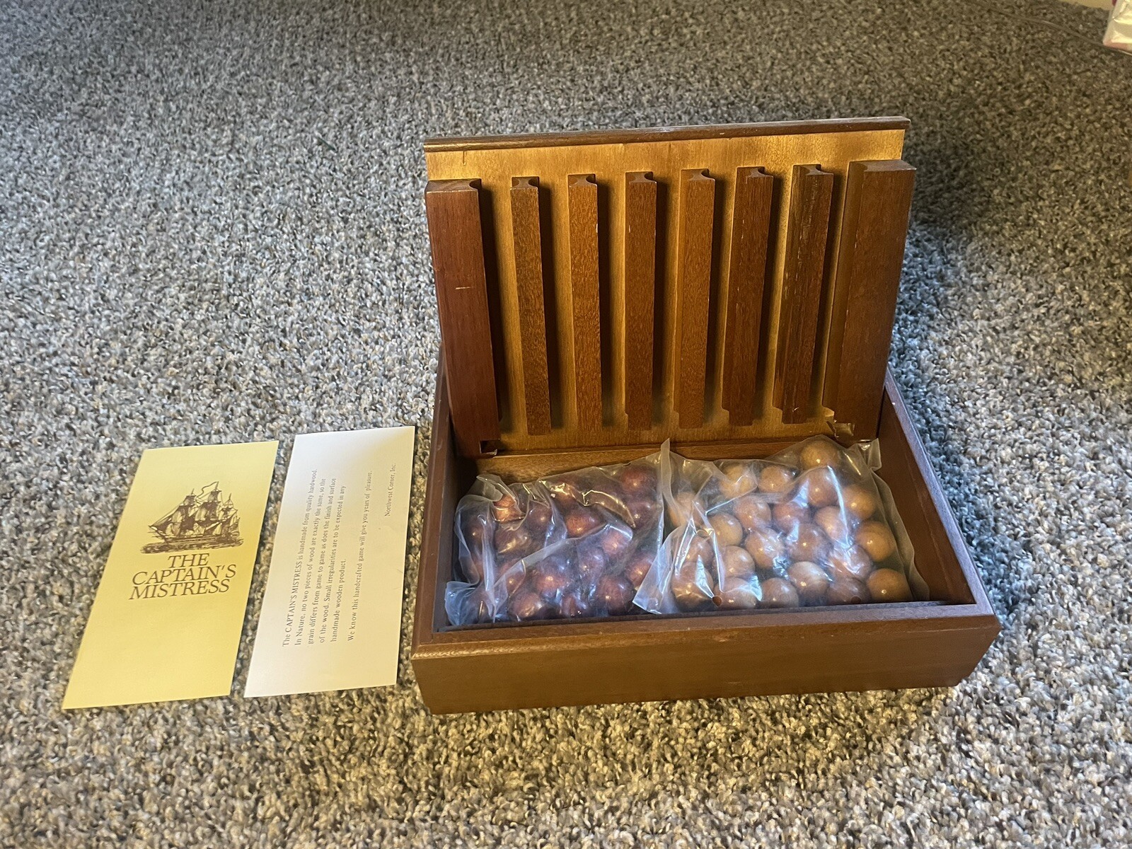 Captain’s Mistress Game (Connect Four) Wood with Instructions Northwest Corner