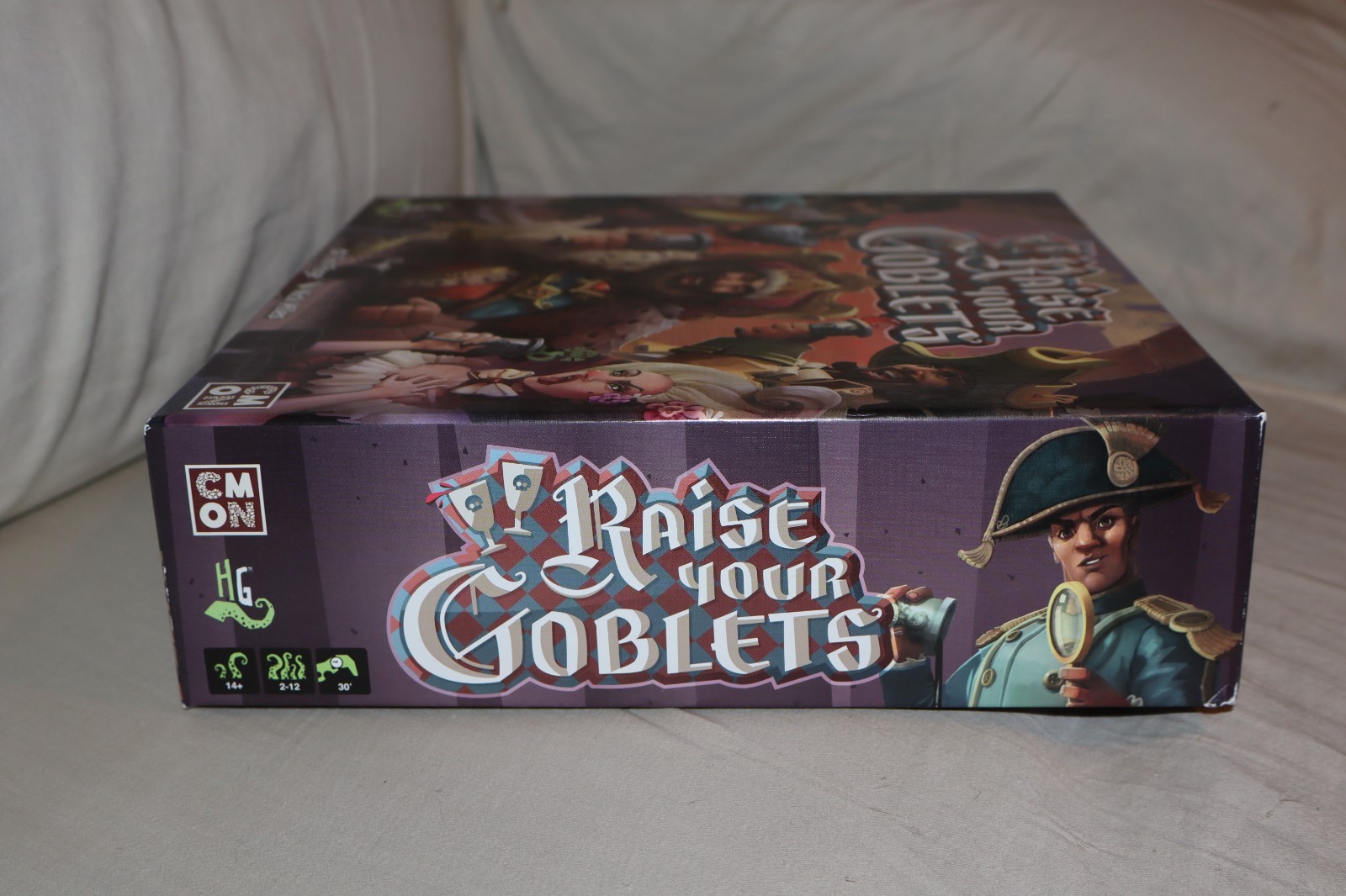 Raise Your Goblets Game Of Toasts Board Game Complete CMON Horrible Games