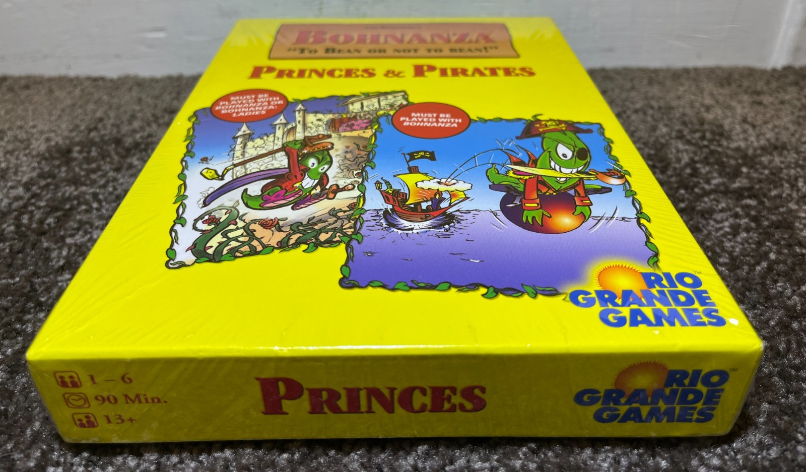 Bohnanza Princes and Pirates Game, Rio Grande Games, Uwe Rosenburg Brand New NIS