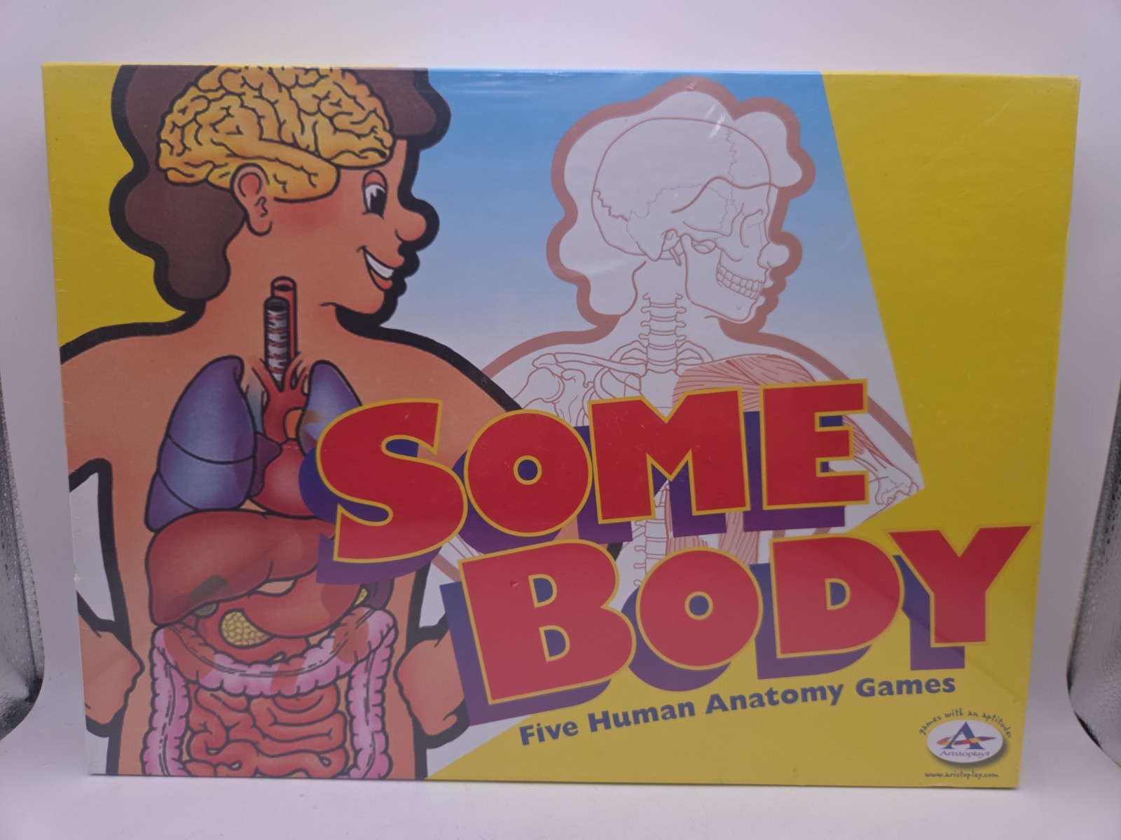 Some Body: Five Human Anatomy Games 1999 Ages 6 And Up Brand New Sealed