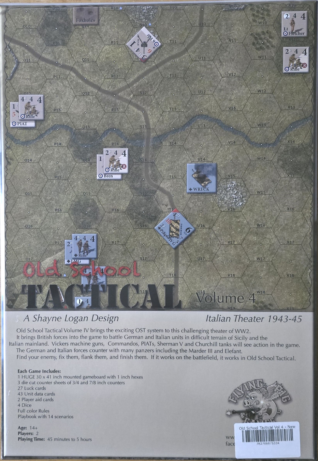Flying Pig Games Old School Tactical Volume 4: Italian Theater 1943-45 NISW