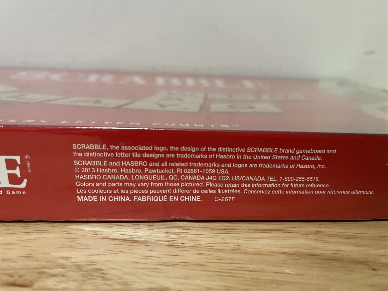 Scrabble Crossword Game Hasbro Gaming Made In USA Brand New!!!