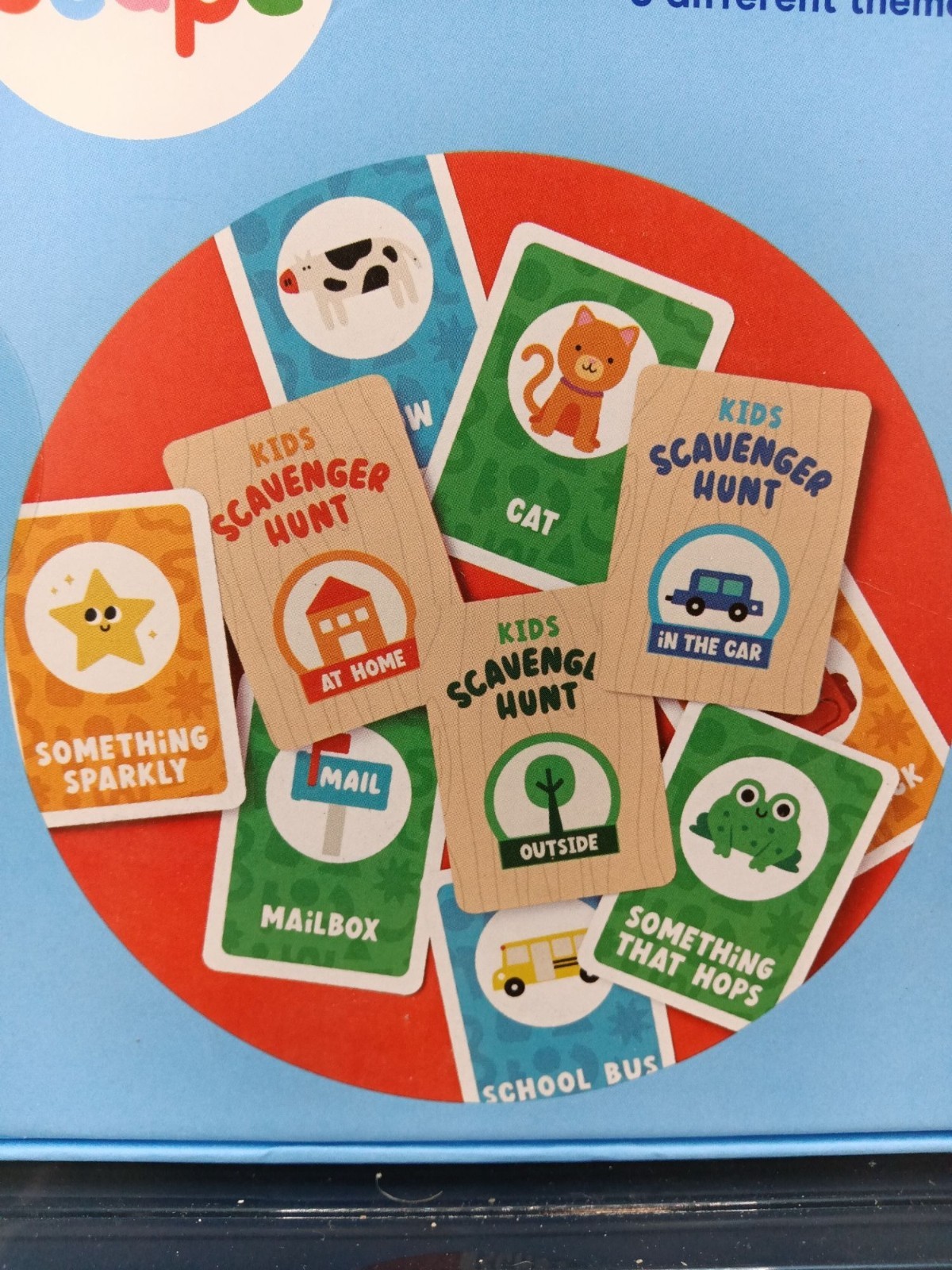GiggleScape Scavenger Hunt 3 Decks 60 Cards Each 2-6 Players