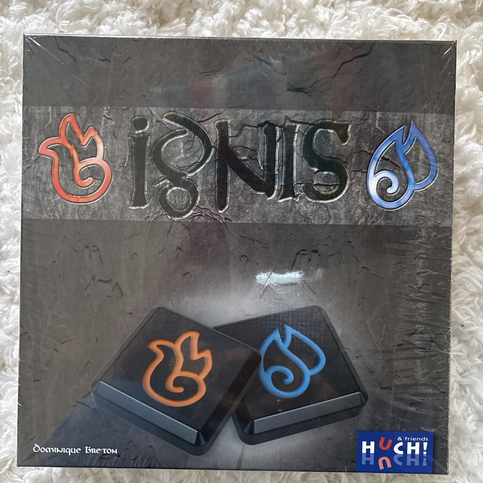 Rare2013 Forgenext HUCH&FRIENDS Board Game IGNIS Fire Water ELEMENTAL BATTLE NEW
