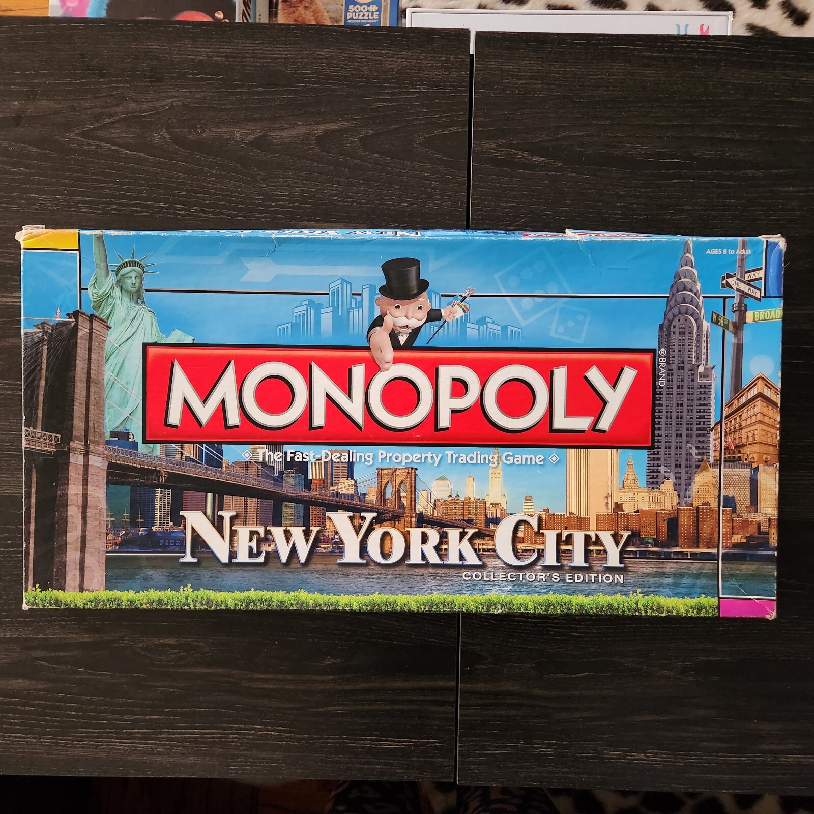 Monopoly New York City Collectors Edition Board Game – Missing Parts SOLD AS IS