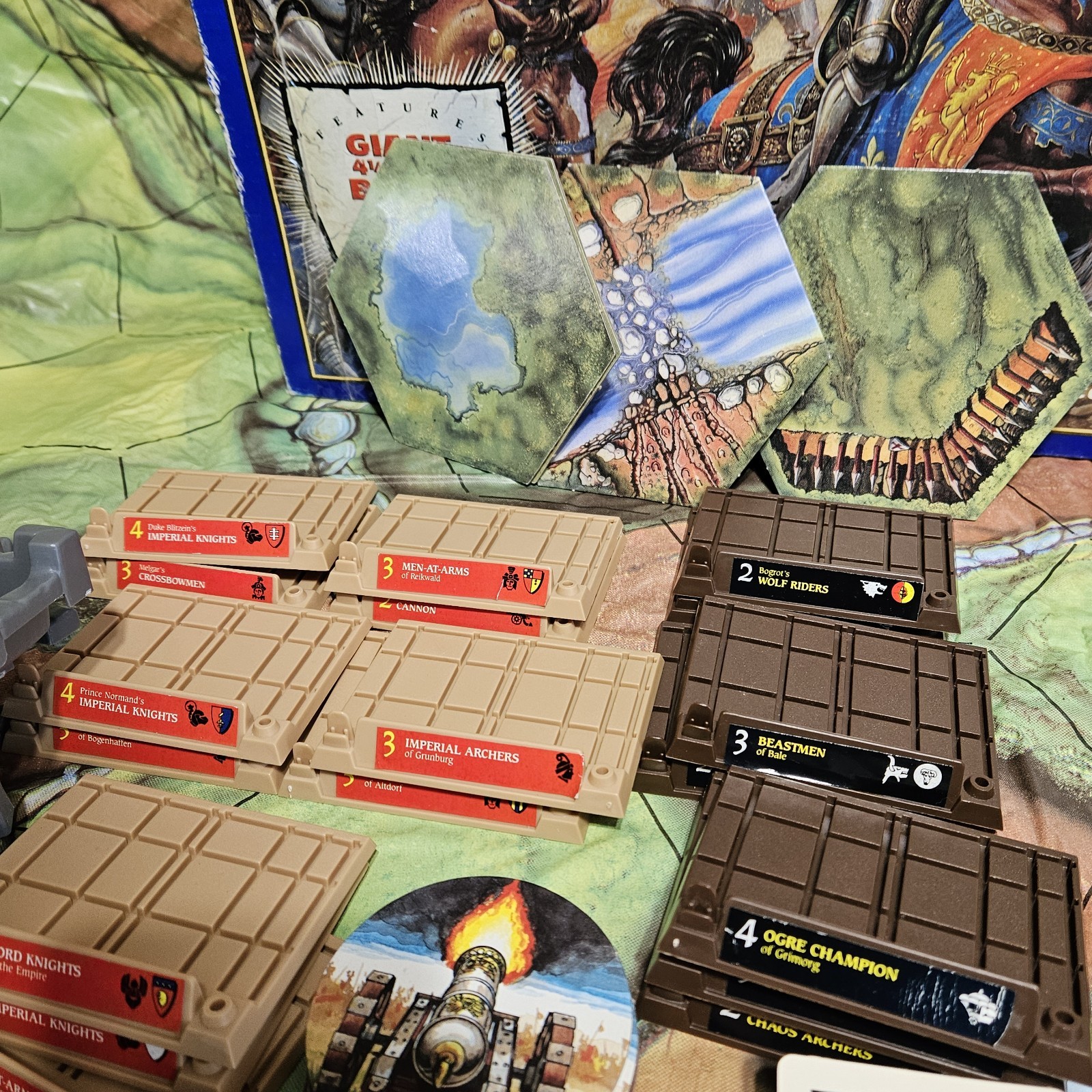 Battle Masters The Epic Game of Fantasy Battles1992 Milton Bradley Near Complete