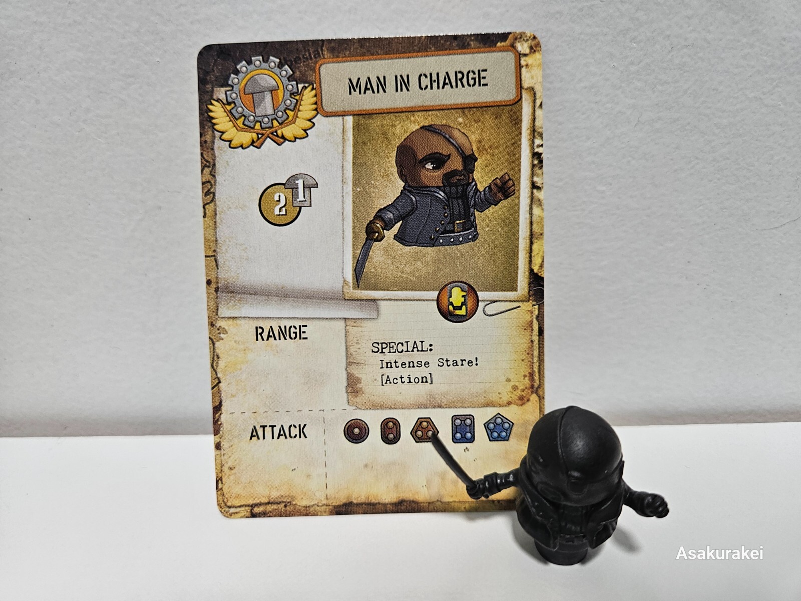 Rivet Wars – Man in Charge (Plug) w/ Card
