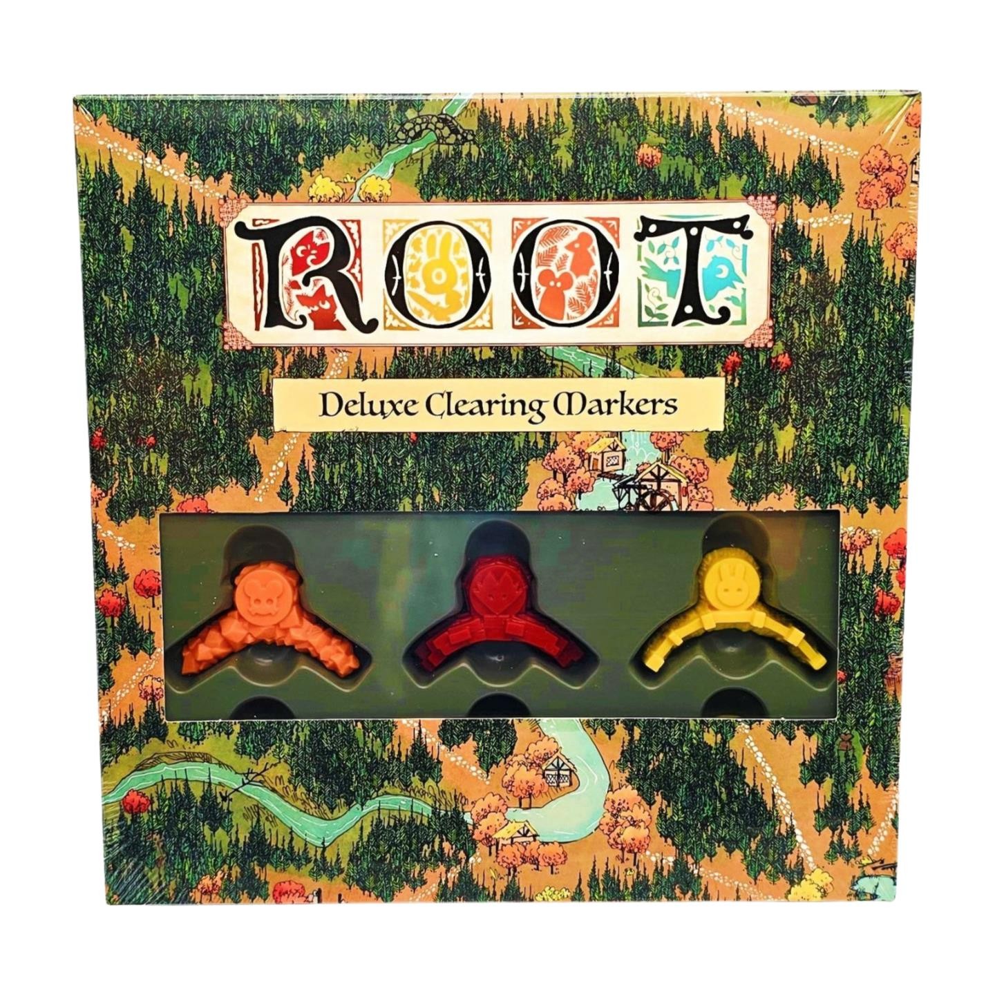 Root: Deluxe Clearing Markers 2nd Edition by Leder Games – SEALED