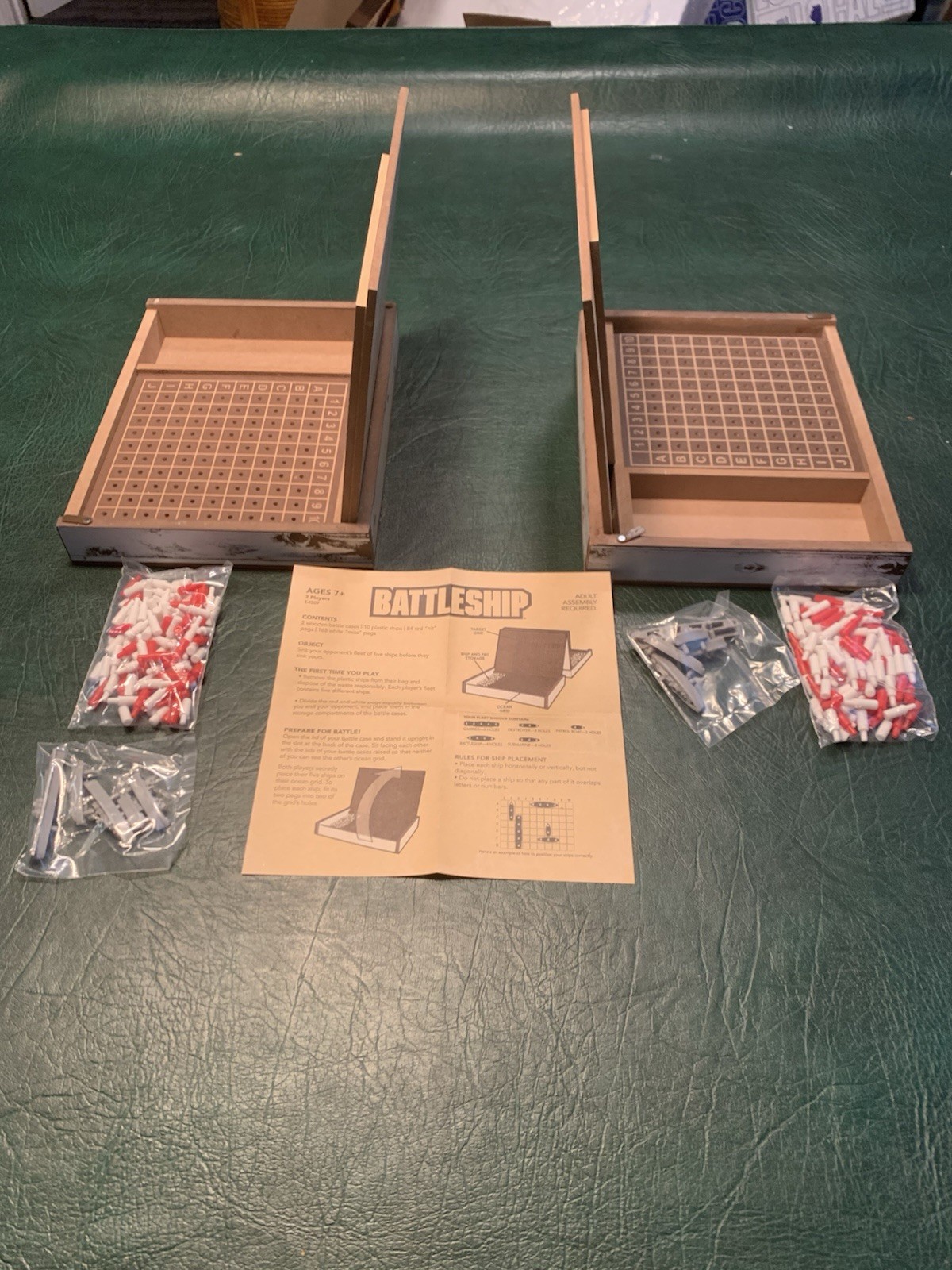 NEW Battleship Rustic Series Edition Rare Board Game Classic Hasbro