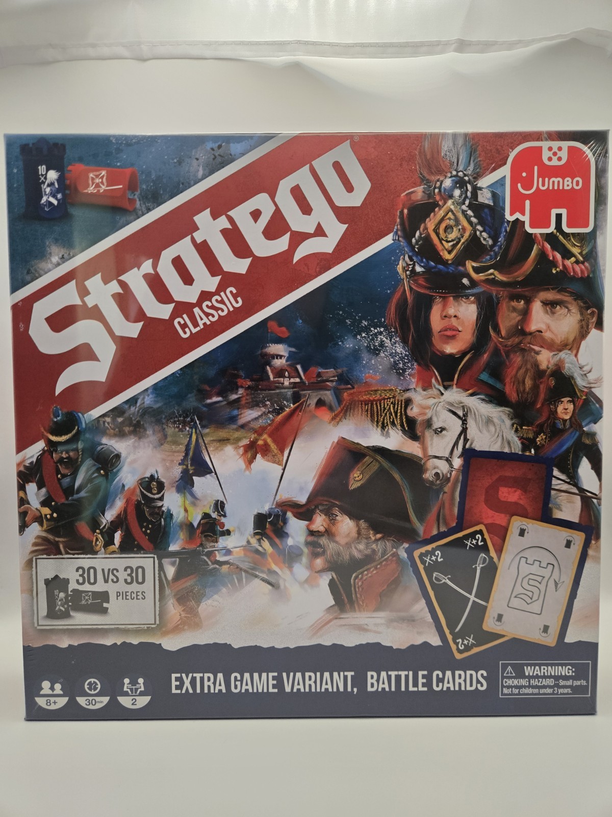 NEW SEALED! Stratego Classic Board Game War Strategy Game With Battle Cards