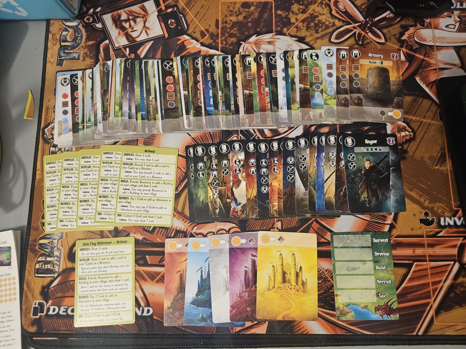 Villages of Valeria Card Game 2016 Daily Magic Games, Complete!