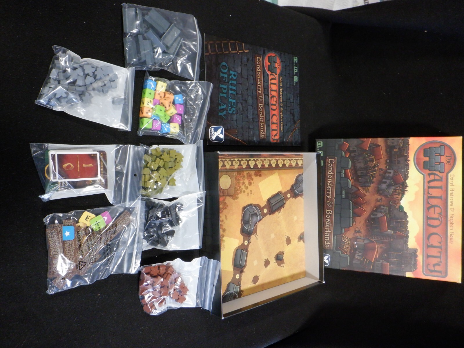 Board Games -Mercury Games The Walled City – Complete – Excellent Condition