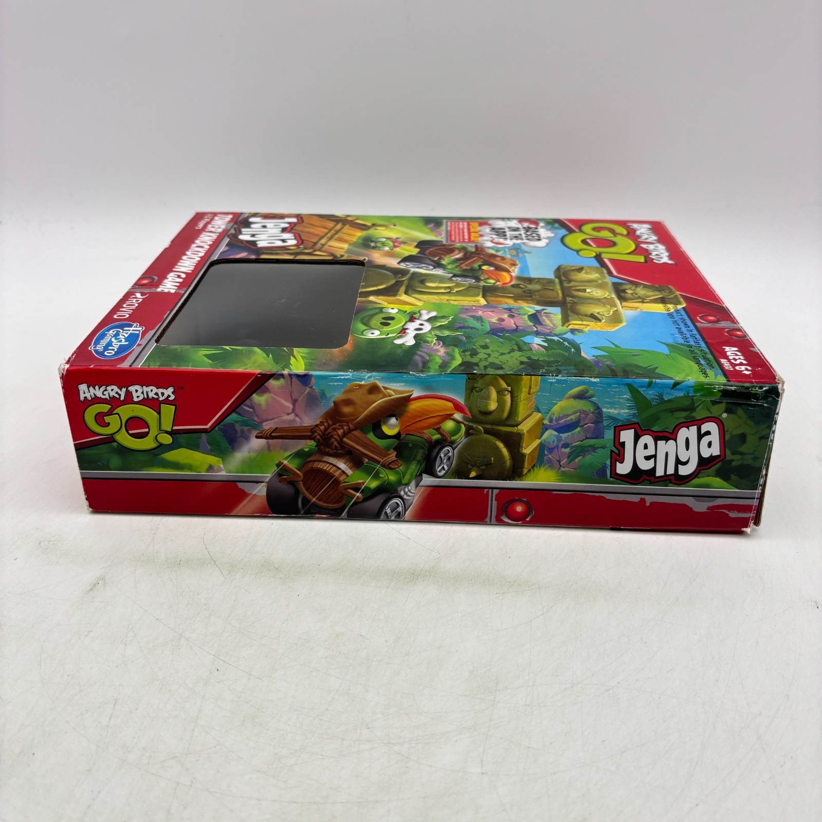 Angry Birds Go Jenga Tower Knockdown Game 99% COMPLETE Hasbro Gaming 2013 Rovio