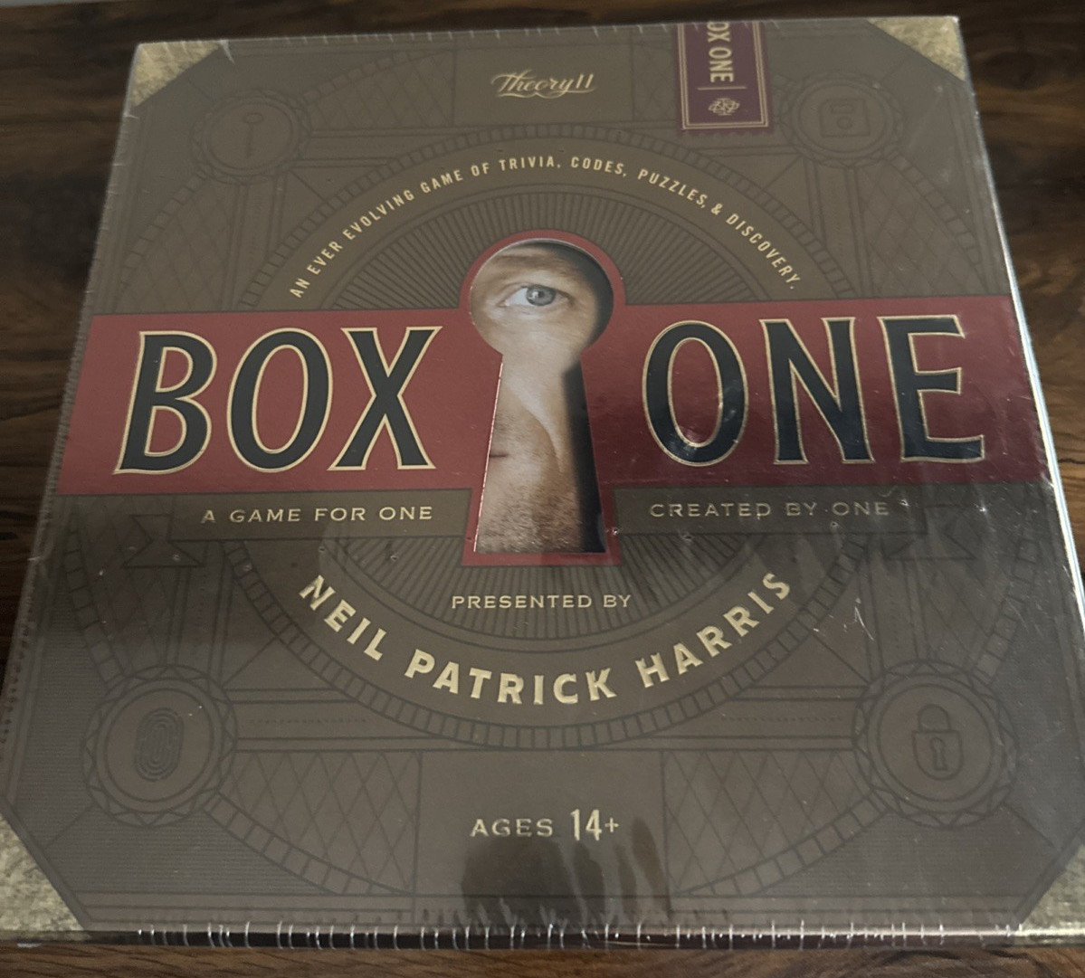 Box ONE by Neil Patrick Harris Board Game – Factory Sealed New – Theory11 Puzzle