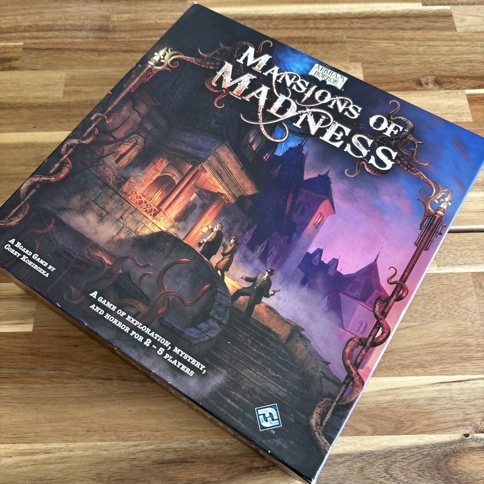 Mansions of Madness First Edition Board Game Complete 2010 Mystery Horror