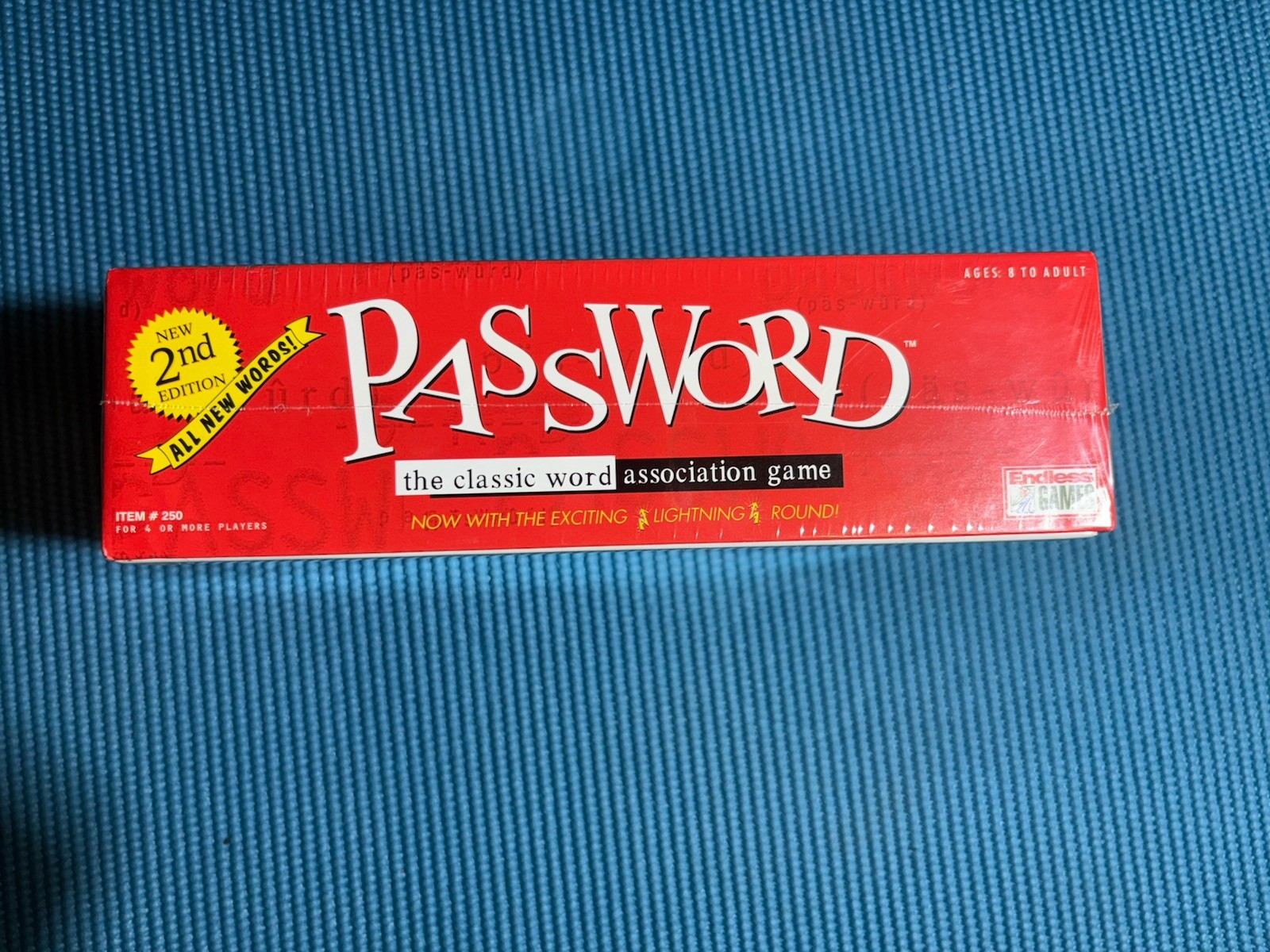 Endless Games Password 2nd Edition Lightning Round Item #250
