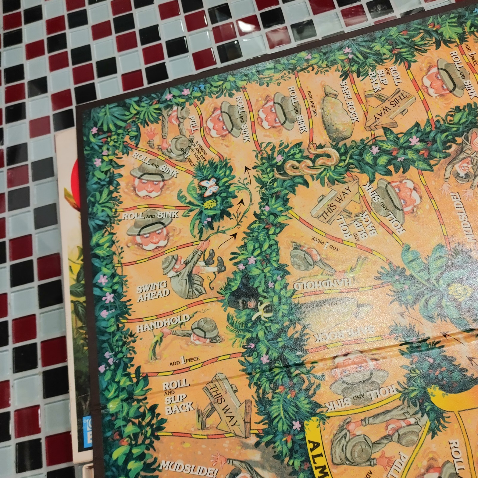 COMPLETE ~ Vtg 1989 Quicksand Slip Slide or Sink Parker Brothers Board Game