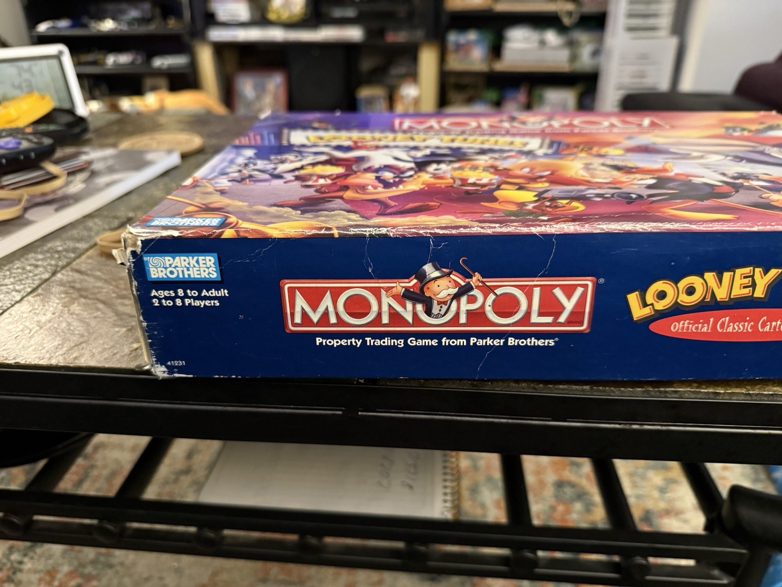 1999 Looney Tunes Monopoly Official Classic Cartoon Limited Edition Vtg