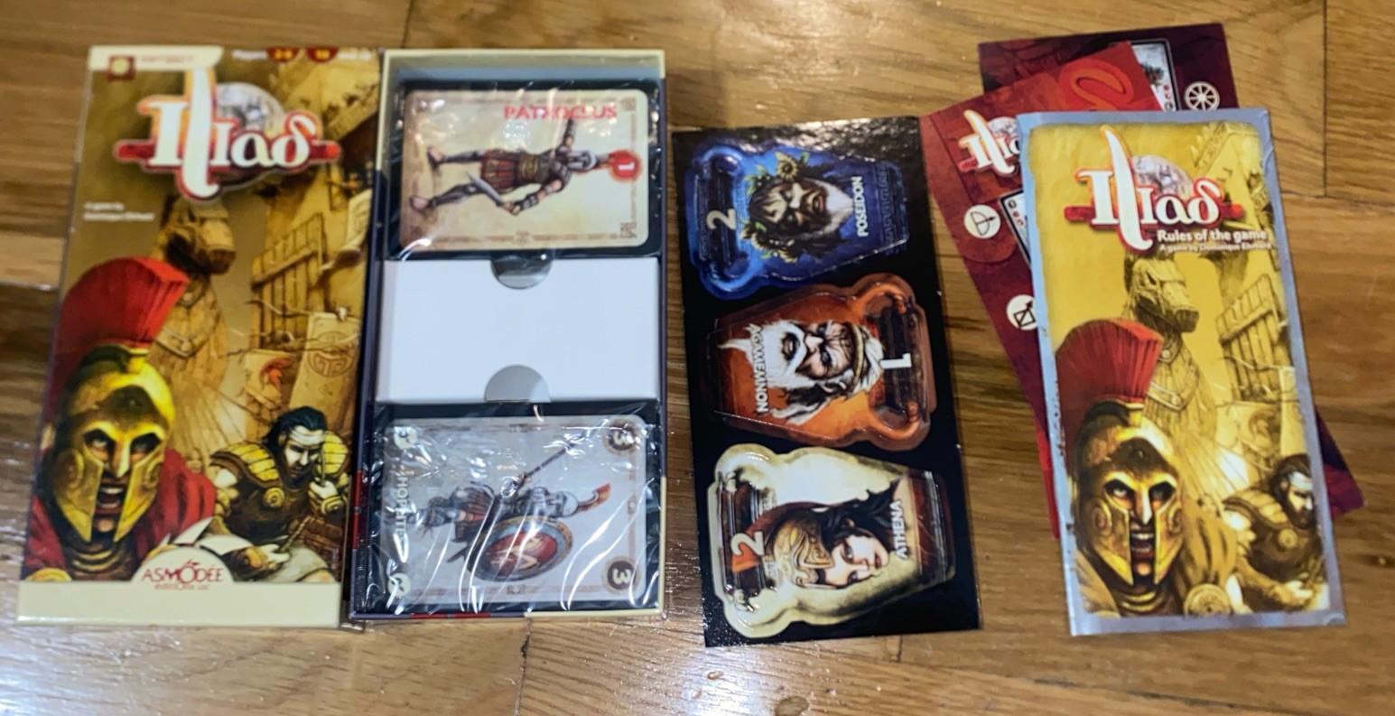 Asmodee Boardgame Iliad Box EX/NM
