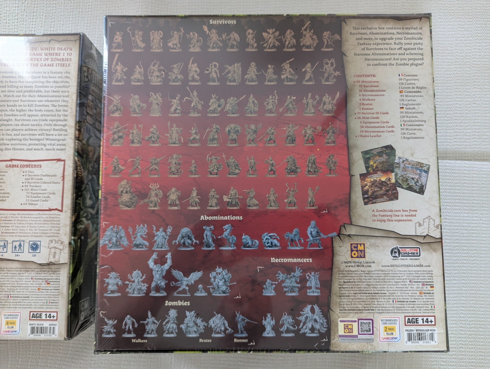 Kickstarter Zombicide: White Death Frozen Fortress Pledge NEW SEALED