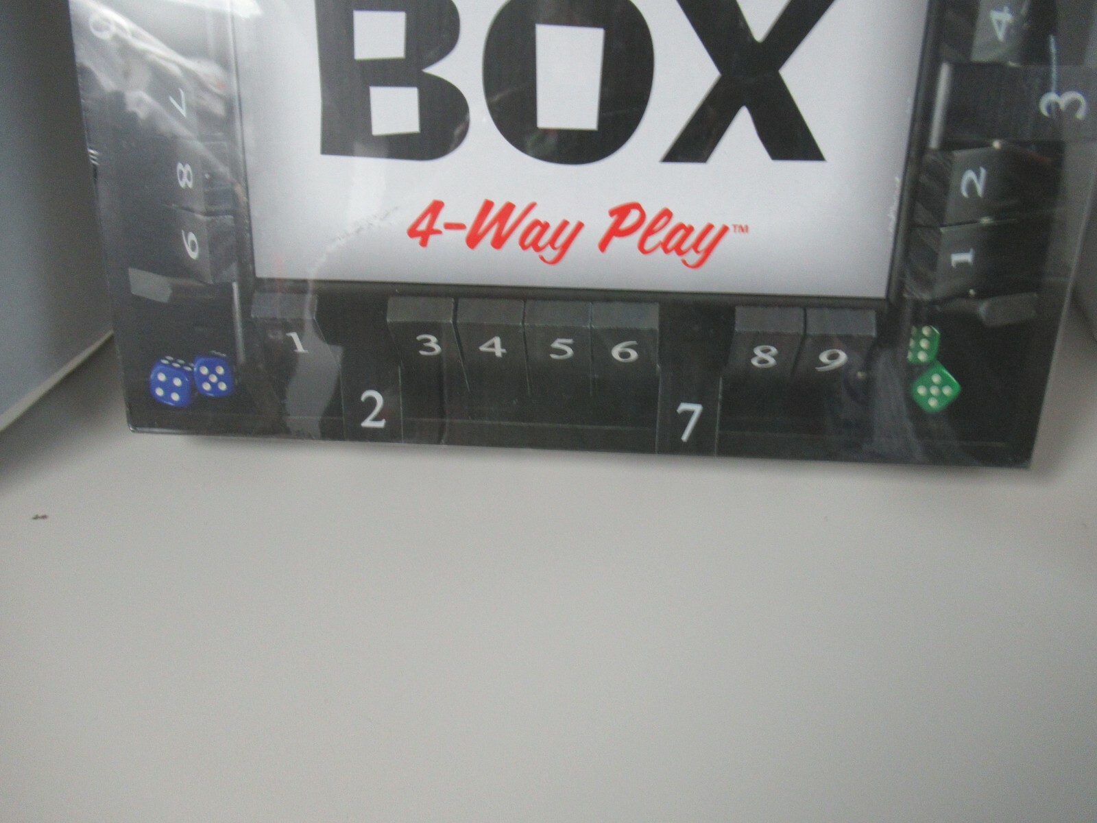 Front Porch Classics “Shut the Box” 4-Way Play Ages 8+ 1-4 players New IN BOX