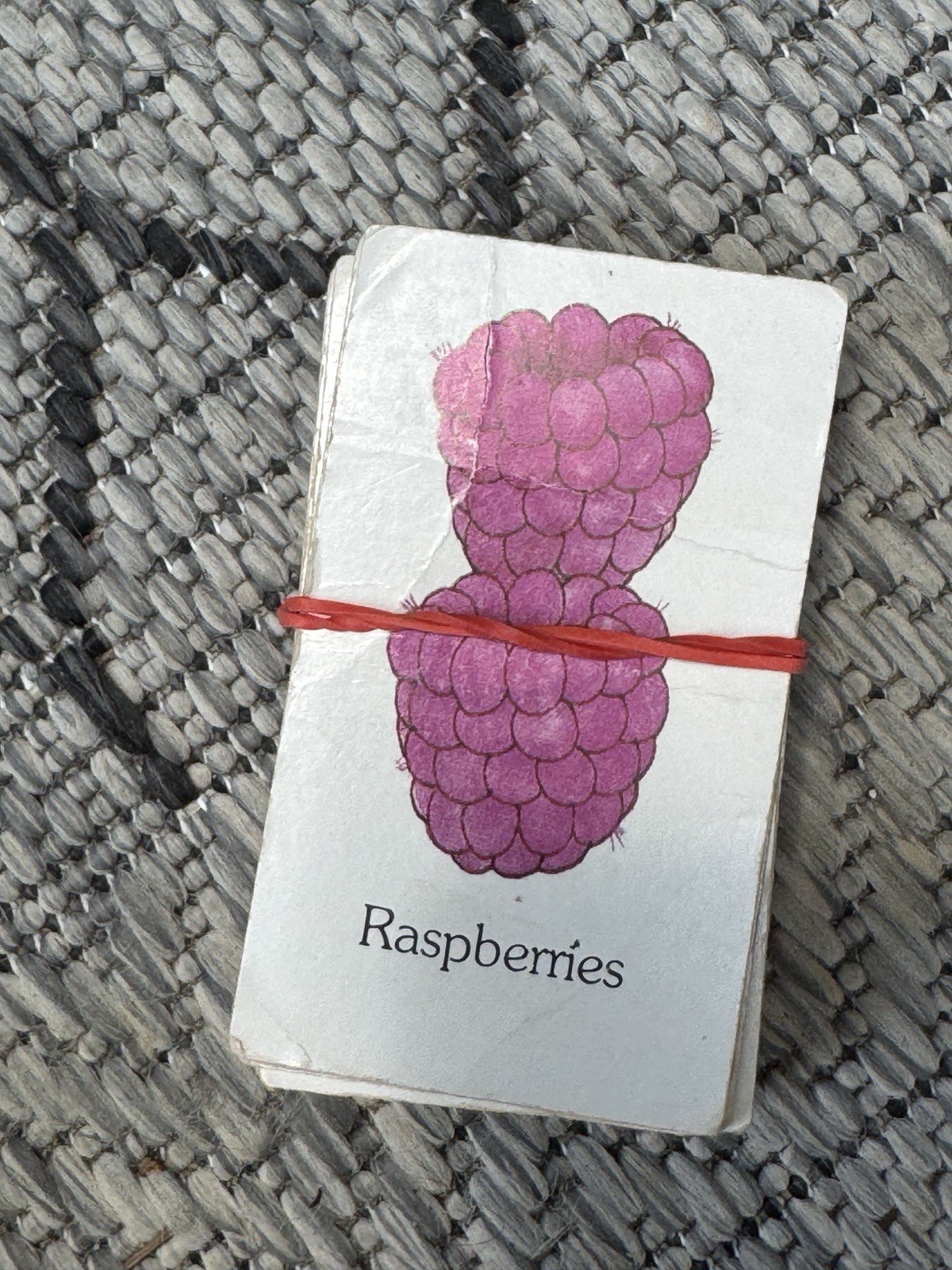 Vintage 1981 Stawberry Shortcake Game Basket Four “Berry” Fun Games Parker Bros