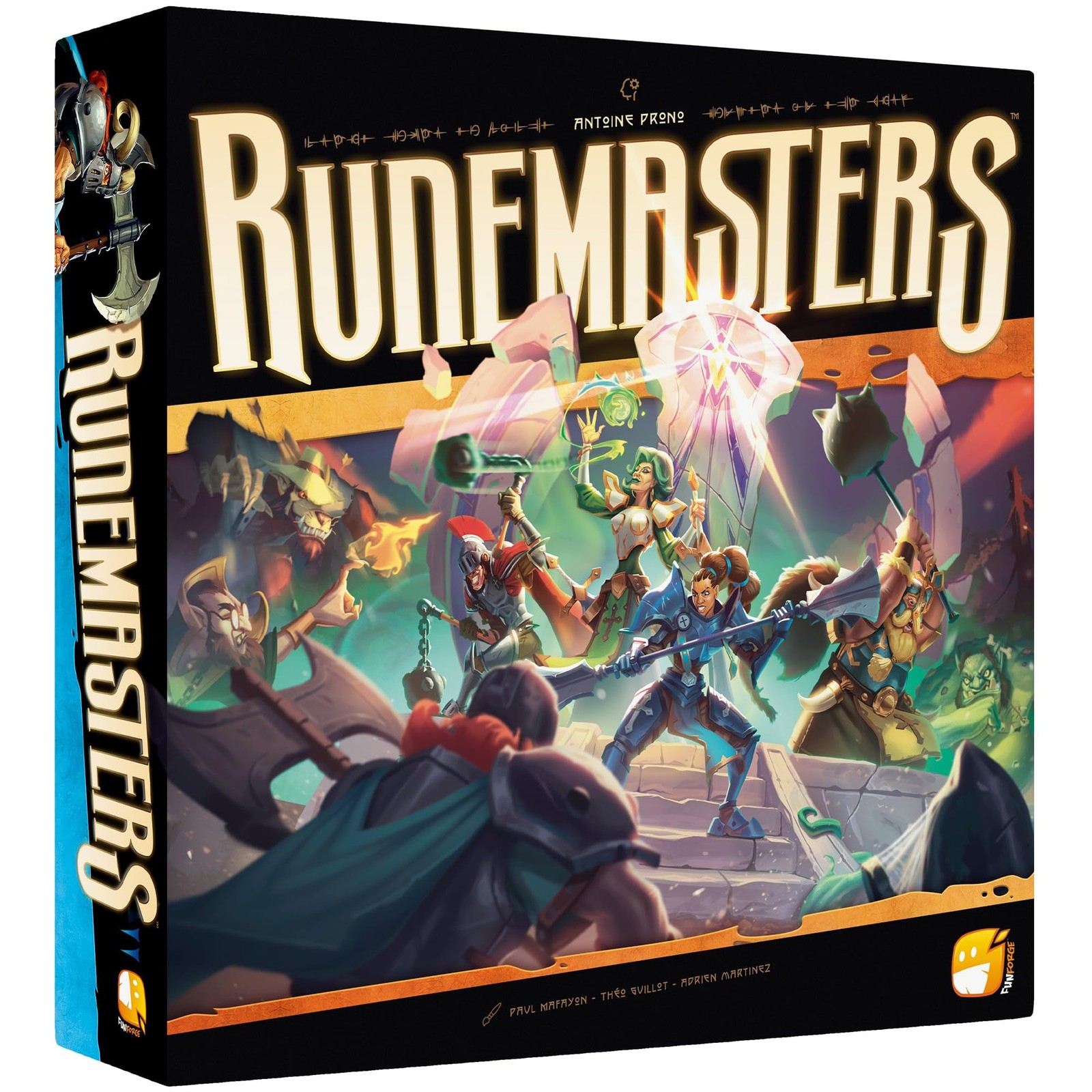Runemasters Cooperative Board Game Tower Defense Fantasy 1 to 4 Players