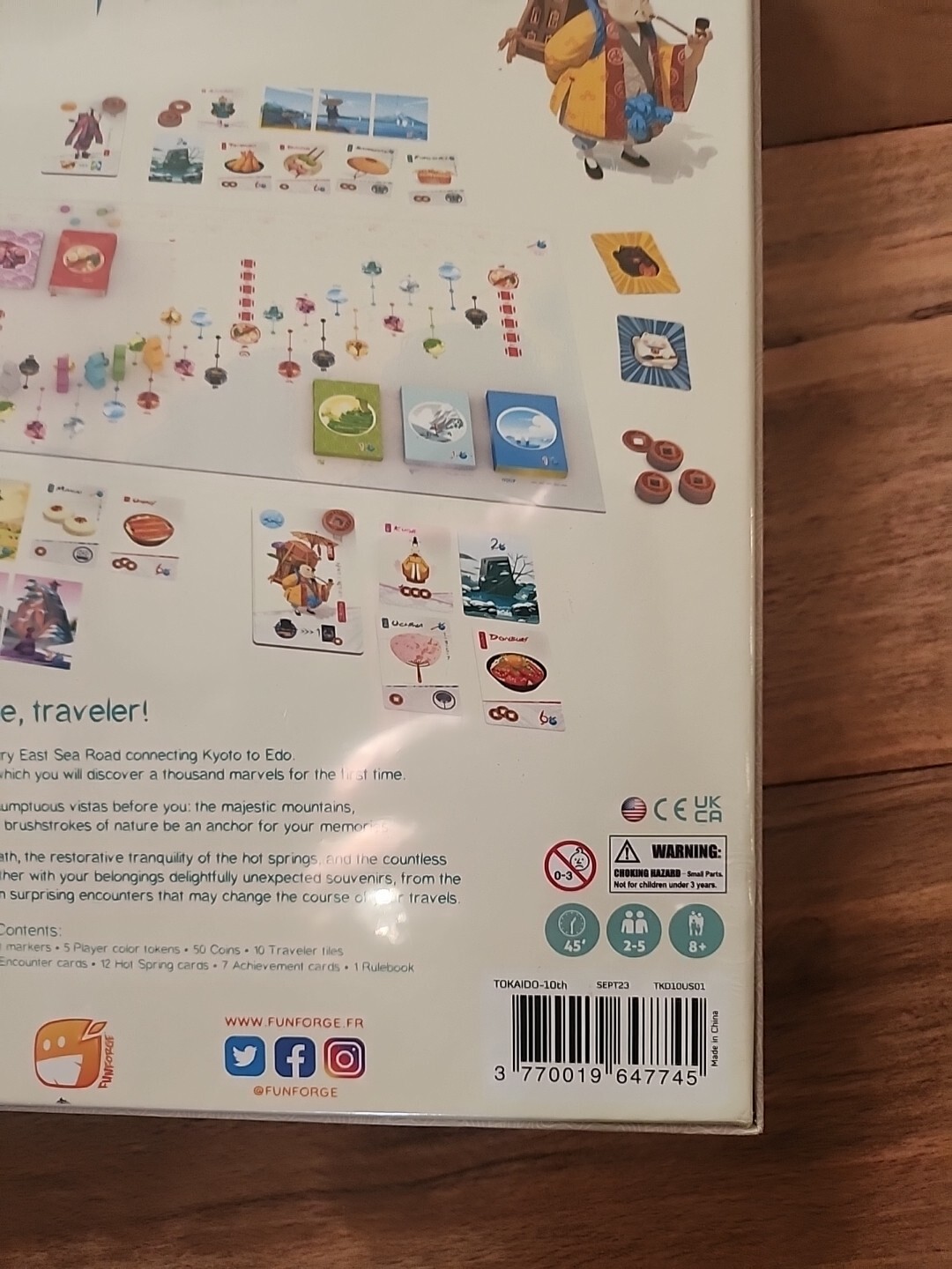 Tokaido 10th Anniversary Edition..SEALED In Plastic
