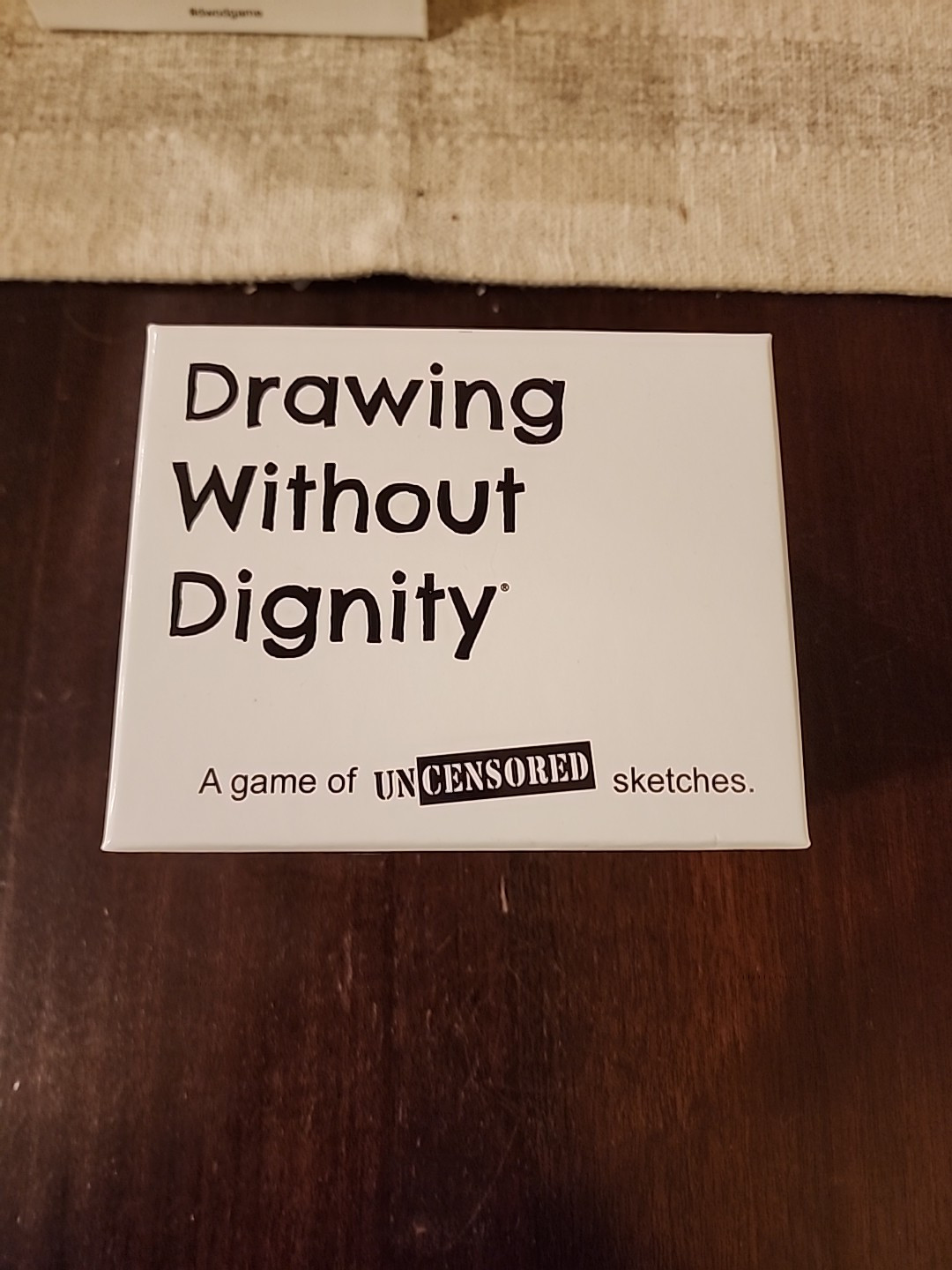 Drawing Without Dignity Game Uncensored Sketches Ages 17+ NEW