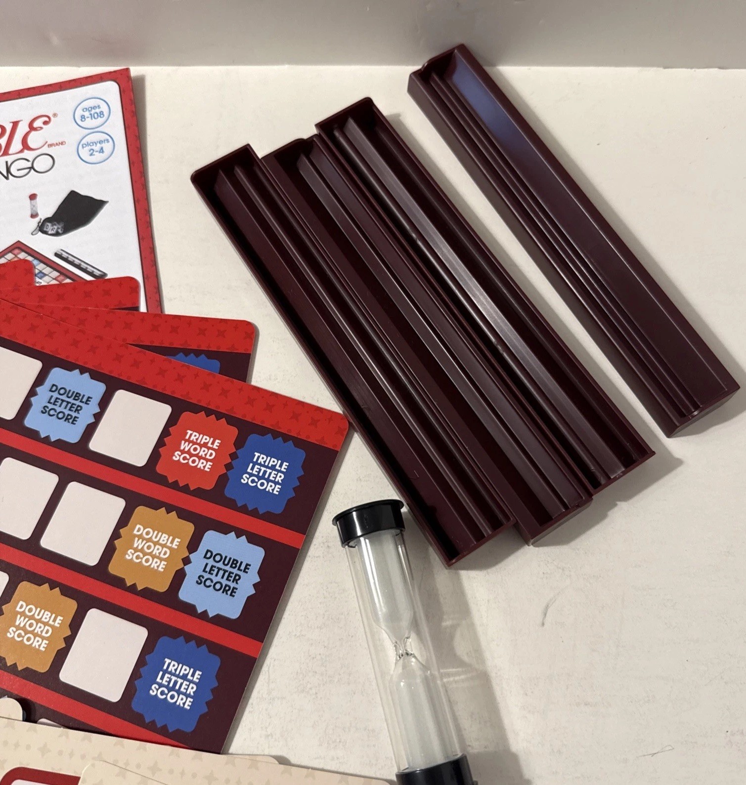 Scrabble Bingo 3-in-1 Word Games by Hasbro – 2023 Edition – Complete!