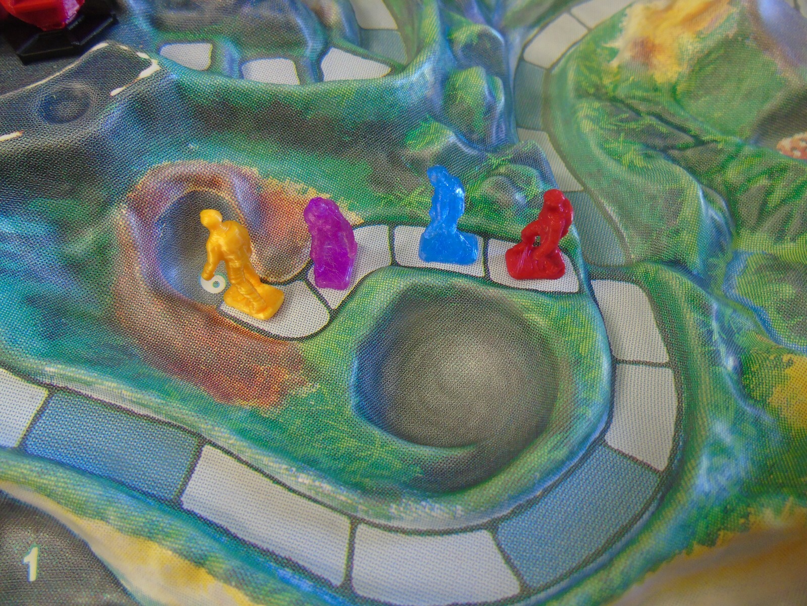 1986 Fireball Island Board Game Replacement Pieces Parts Explorer Pawns Figures