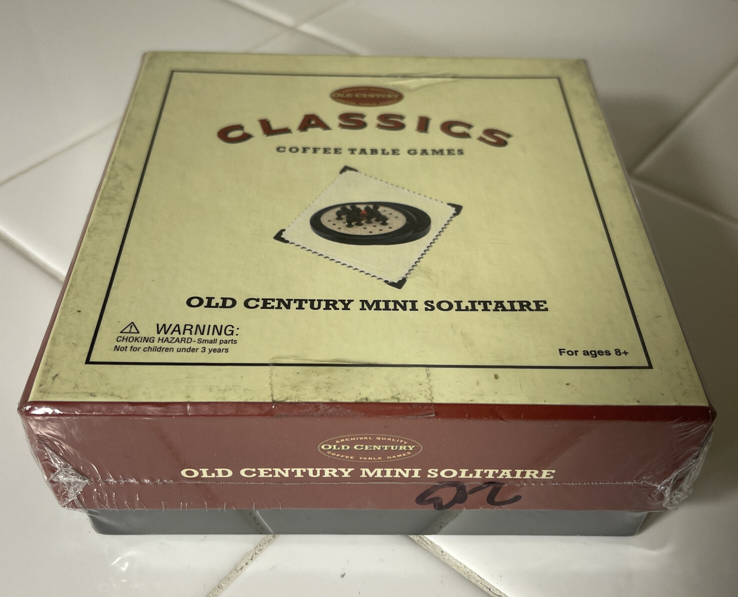 Old Century CLASSICS – Mini Solitaire Coffee Table Game – New Sealed