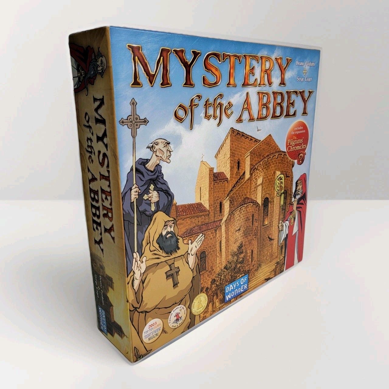 Vintage Mystery Of The Abbey Board Game Complete Days Of Wonder Deduction Crime
