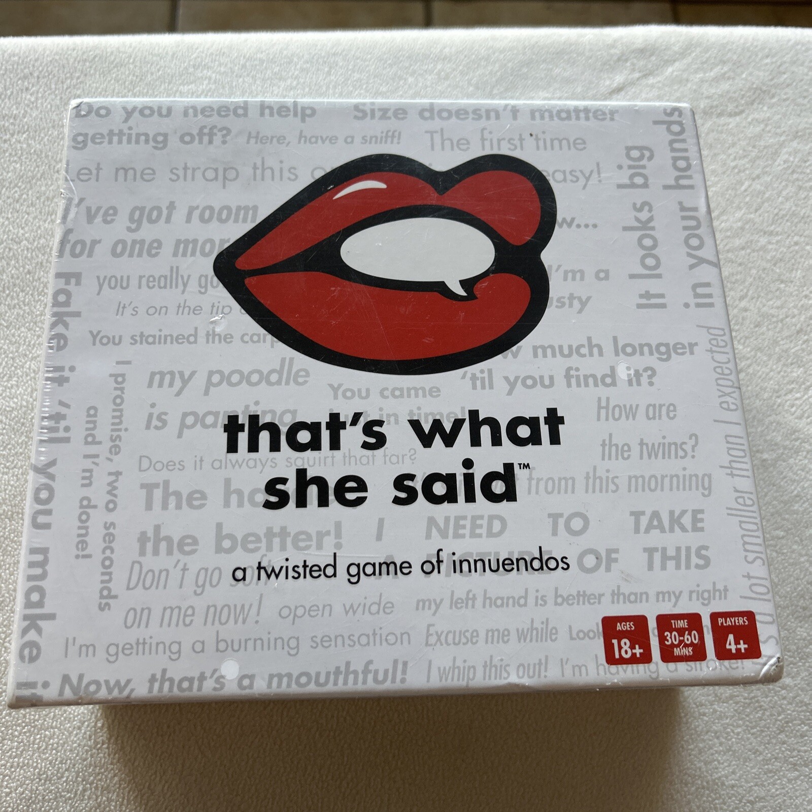 That’s What She Said Game – Adult Game